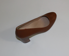 MARC JOSEPH NEW YORK Midtown Pump - Décolleté Donna In Pelle Made In Brazil, Tacco 6.3 Cm, Colore Cognac Napa, Taglia 37 EU, Scarpe Eleganti E Comode