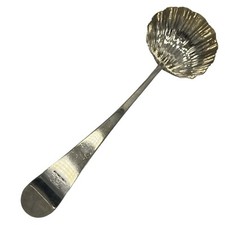 Shell Bowl Large George III Solid Silver Ladle, Thomas Evans,London 1775 (F4157)