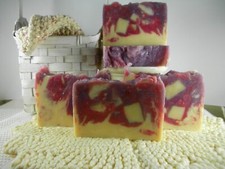 Honeysuckle Shea Butter Goat Milk Soap Floral Natural Handmade Homemade Soap
