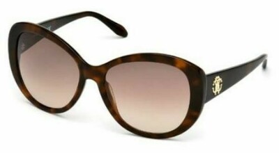 Roberto Cavalli Havana Tortoise Temoe Sunglasses New Roberto Cavalli Authentic Temoe Havana Gold 727S 52F  main image 3