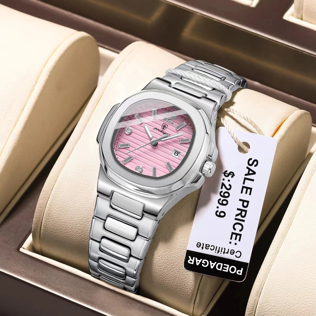 knee length dresses for ladies Patek Philippe Ladies Dress Watch – Analog:Shift main image 0