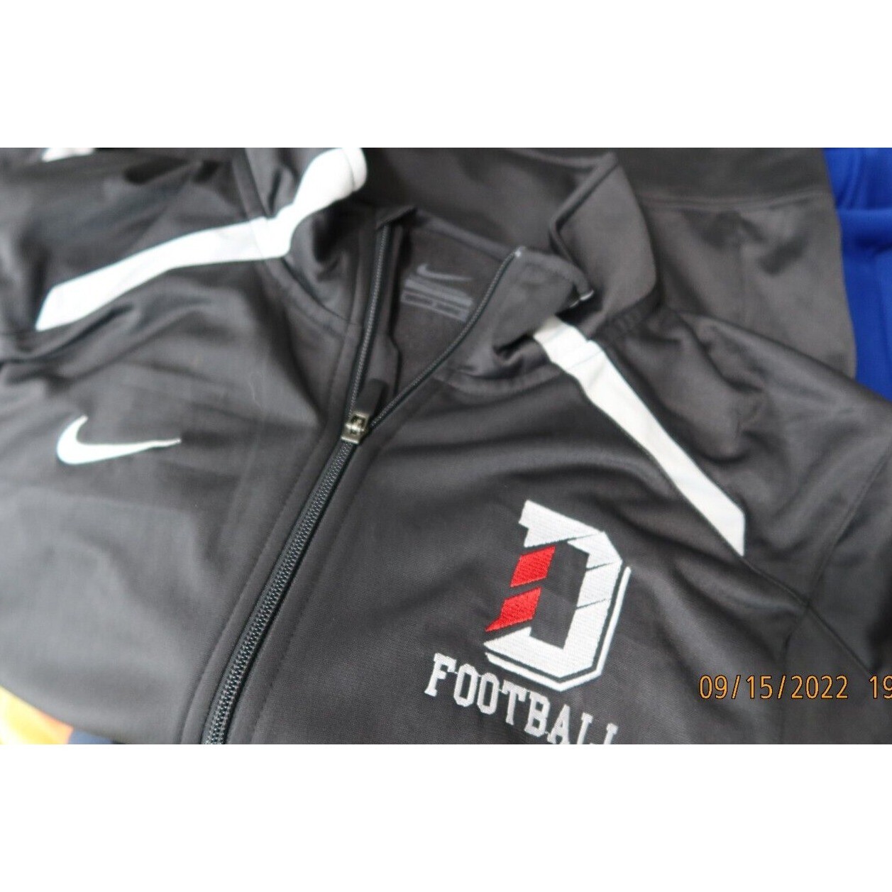 SACAI X NIKE Giacca da pista Davidson College taglia S Wildcats calcio grigio Davidson NC Nike