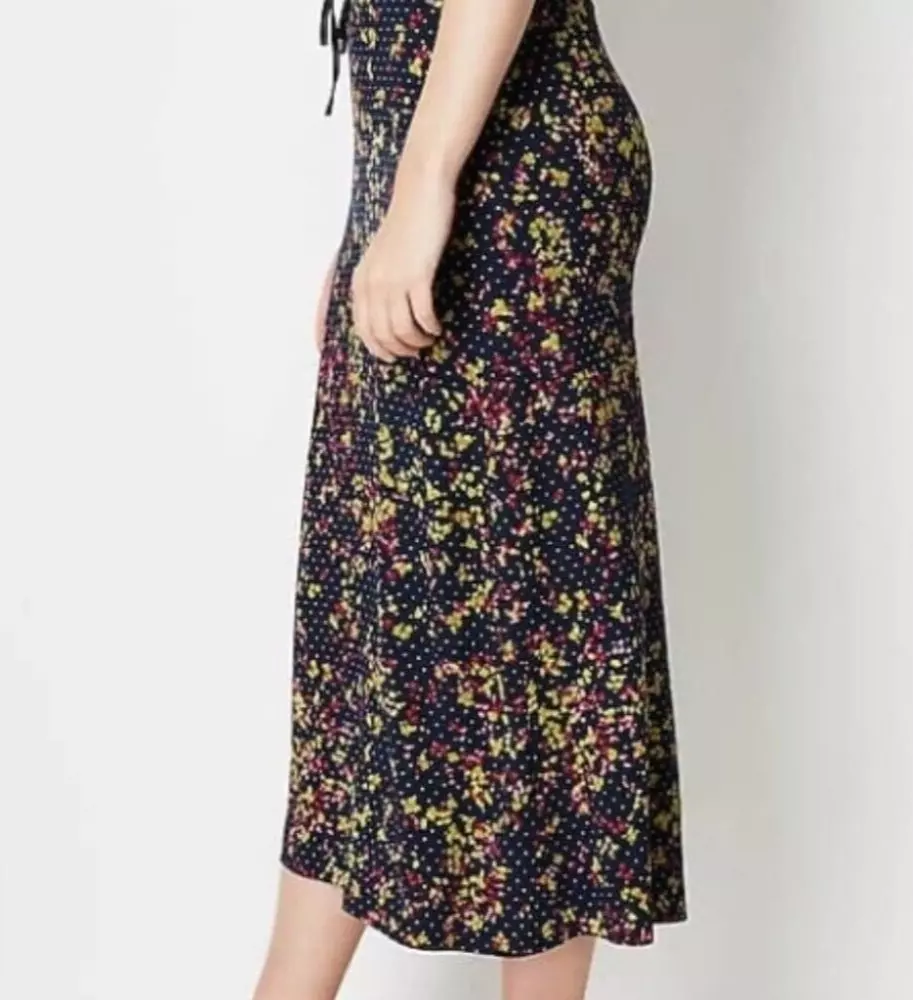 Jjill printed knit midi skirt cheap