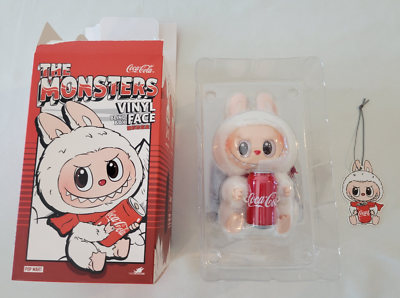 Authentic POP MART - Labubu The Monsters Coca-Cola Vinyl Pendant