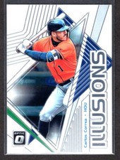 CARLOS CORREA  ASTROS  2019 DONRUSS OPTIC ILLUSIONS INSERT #OI-9