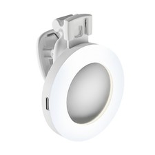 Mobile Phone LED Selfie Fill Light 3 Modes Adjustable Brightness Live Streaming