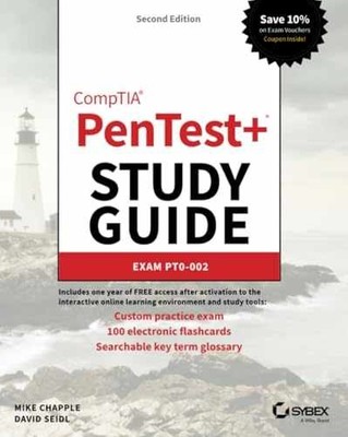 CompTIA PenTest+ Study Guide: - Paperback, by Chapple Mike; Seidl - Very Good