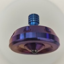 Titanium Alloy Spinning Top EDC Top Spinner Mental Stress Relief Fidget Toy Gift