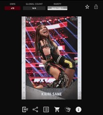 VIDEOGAME Topps Slam 20 - BASE Tier 1 White - KAIRI SANE
