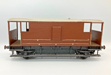 Slaters Kit Built LMS Brake Van O Gauge 20T Brown used unboxed