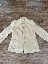 Talbots Petites Size 2 Beige Camel Hair Single-Breasted Lined Blazer