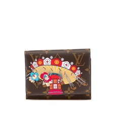 LOUIS VUITTON Monogram Portefeuille Victorine Vivienne wallet M69754  Used  