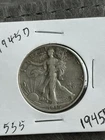 1945-D Walking Liberty Half Dollar