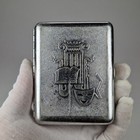 Vintage Soviet Cigarette Case Russian Theater USSR 1980s Tobacciana Culture