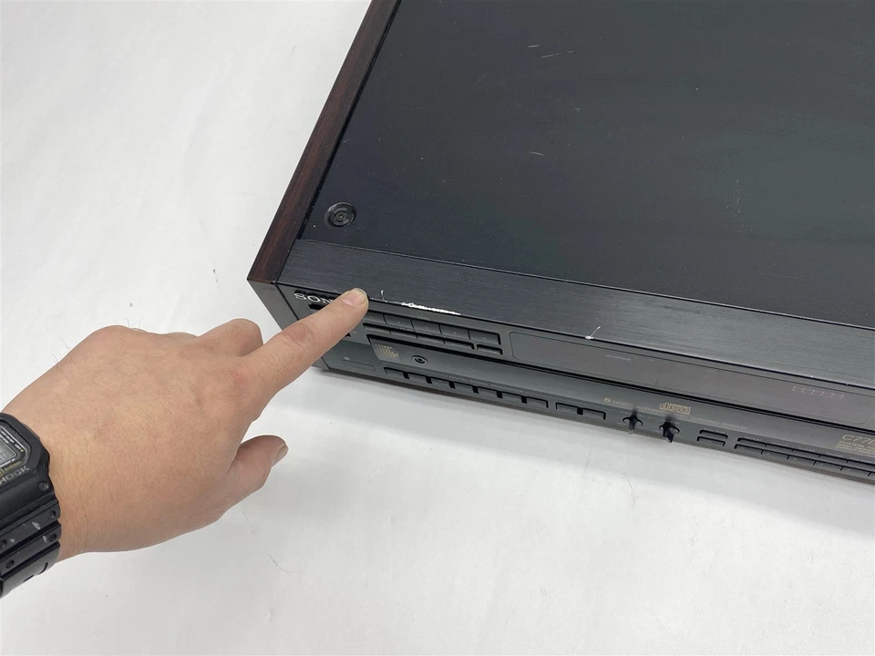 Sony CDP-C77ES ES Series CD Player 5-Disc Changer Vintage *No Remote / Read* - Image 4 of 4