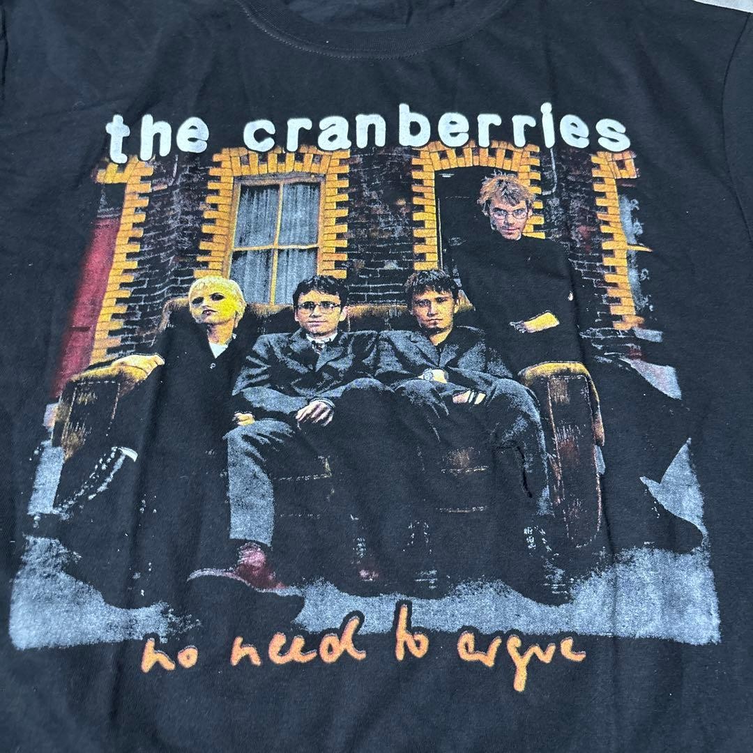 90s Vtg The Cranberries band No Need To Argue Albums Black T shirt NH27277