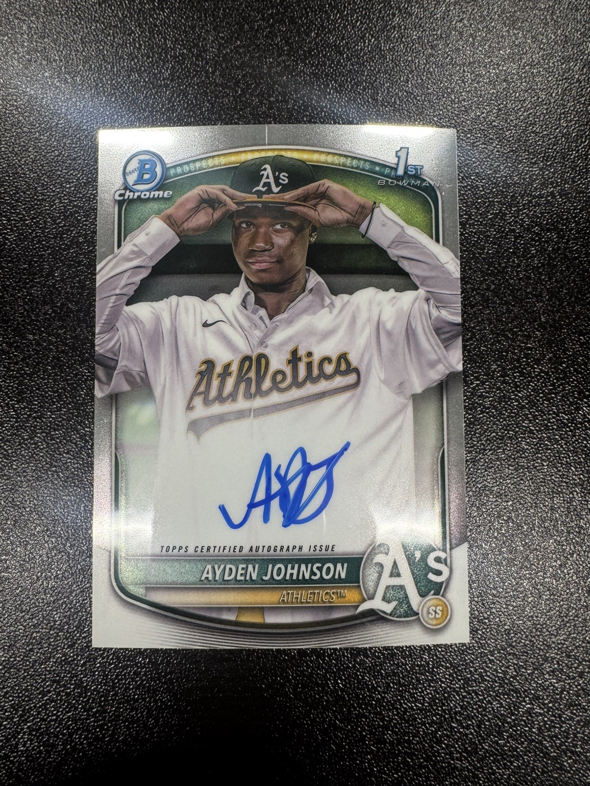 2025 Bowman Chrome - Ayden Johnson 1st Bowman Auto #CPA-AJ