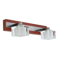 Nickel Durchsichtig Kirschrot Moderne Wandleuchte Leuchter 2X40W/G9 35X12 [Cm]
