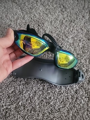 Aegend Swim Goggles UV Shield Anti-Fog w/ Lense Film with Case