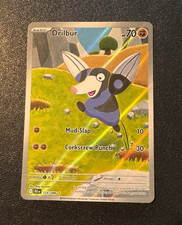 Drilbur 124/086 SV: Black Bolt Reverse Holo English Basic Pokemon 70 HP on eBay