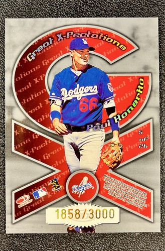 1998 Donruss Preferred Great X-Pectations /3000 JIM THOME PAUL KONERKO #5 HOF - Picture 2 of 4