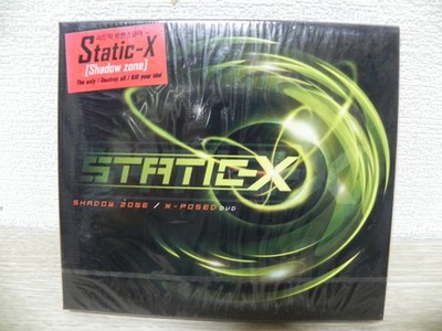 Static-X - Shadow Zone 1999 KOREA CD + DVD & HYPE STICKER / SEALED NEW