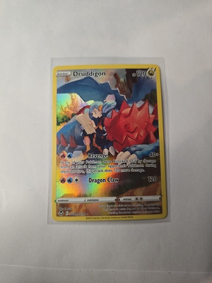 Pokemon Card Druddigon V TG09/TG30 Trainer Gallery Silver Tempest NM English 
