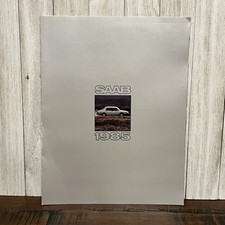 Vintage - 1985 Saab-scania 900 900s Silver Foldout Sales Brochure