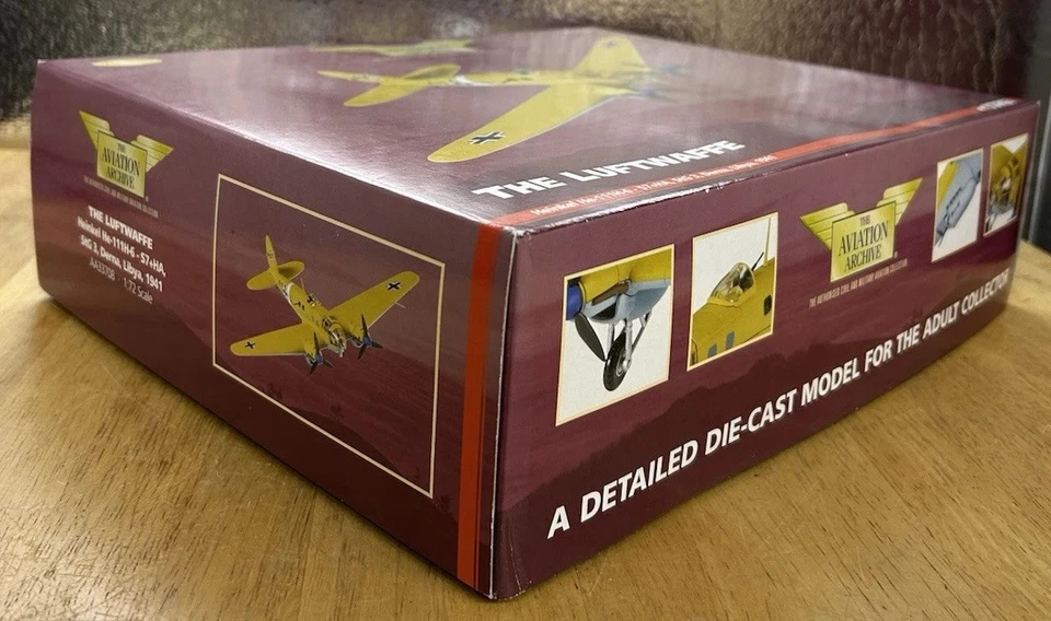 Corgi The Aviation Archive Heinkel He-111H-6 -S7+HA, StG 3 AA33708 1:72 Scale - Image 3 of 4