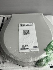 Kohler Round-Front Toilet Seat Ice Grey 4639-RL-95 Cachet Readylatch Quiet-Close