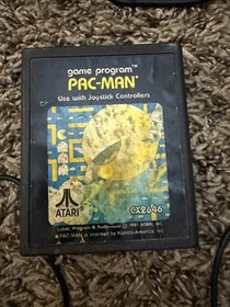 Sears Tele-Games Video Arcade Atari 2600 Console Wood Grain With PacMan Working