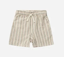 Rylee + Cru Little Boys' Bermuda Shorts Nautical Stripe Size 6