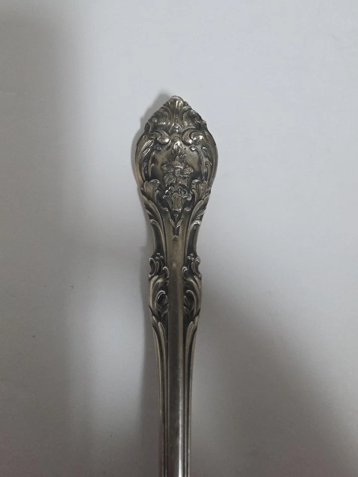 Horquilla de plata esterlina King Edward de Gorham 7 3/4" cubiertos reliquia 64 gramos Foto 3 de 4