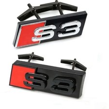 Auto Kühlergrill Emblem Abzeichen Aufkleber für Audi S3 S4 S5 S6 S7 S8