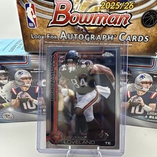 2025 Topps Chrome Football Colston Loveland Bears NFL Football