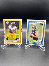 2025 Donruss Football cards 🏈 STEELERS #309 Will Howard and #200 Jaylen Warren