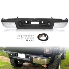 Complete Rear Step Bumper For 2007-2013 Chevy Silverado GMC Sierra 1500 Truck