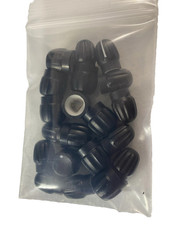 10x volume & 10x plastic channel knobs  CP200 CP200D HT1250 PR400 DEP450 radio