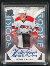 Keegan Lowe - 2015-16 Upper Deck The Cup Rookie Patch Autograph /249 #125