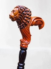 Lion Head Cane   A Stylish Statement for Daily or Formal handmade Two Finish
