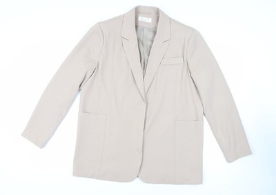Kaiia Damen Beige Sakko Blazer Größe 12 Knöpfe