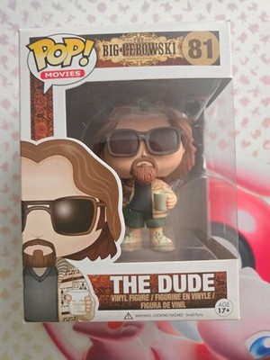 Funko POP! Movies The Big Lebowski The Dude 81 Vinyl Figure *Vaulted * 2015