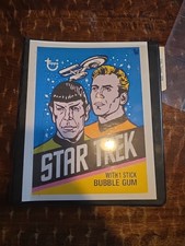 Star Trek- TOPPS  1976 Trading Card Base Set plus 4 Stickers