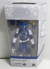 2023 Mandalorian Scout Holiday Ed Star Wars Black Series Hasbro Figure Sealed