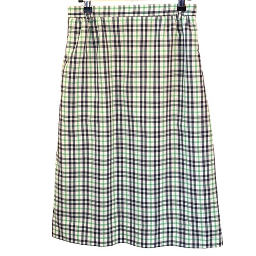 Vintage David Brooks Ltd Plaid Skirt Preppy Academia Country Club Old Money
