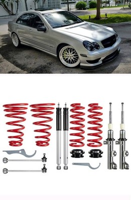 RedLine Gewindefahrwerk passend für Mercedes C-Klasse W203 kein Allrad