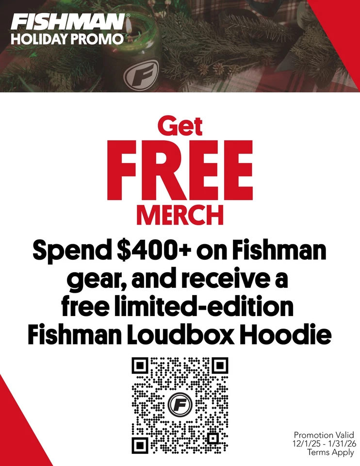 Fishman Presys+ Acoustic Guitar Pickup/Preamp System, Black - Image 2 of 3