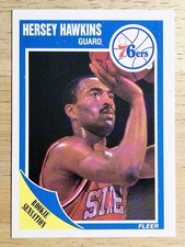 1989-90 Fleer #117 Hersey Hawkins RC