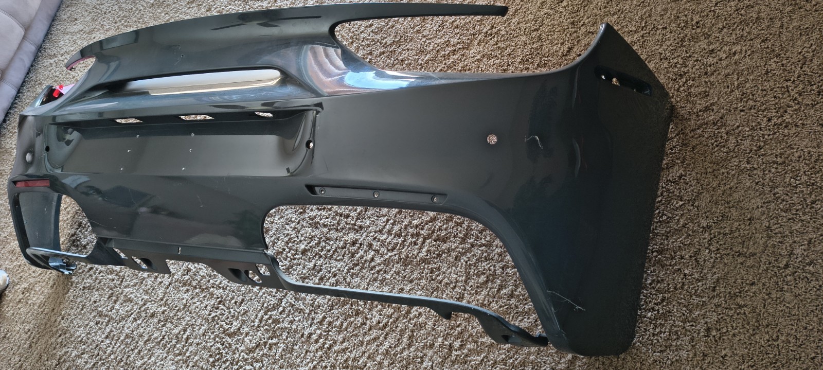 *Damaged* Ferrari 488 GTB Spider Rear Bumper Cover 86637900 2016 - 2019 OEM