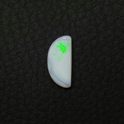 Polished Virgin Valley Nevada Semicircle Opal Stone